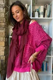 Classic Portobello Scarf Burgundy